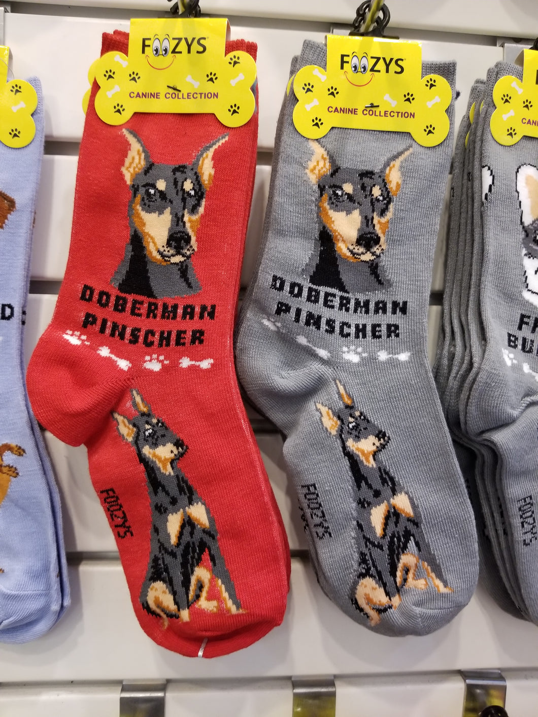 Dog Socks Doberman Pinscher