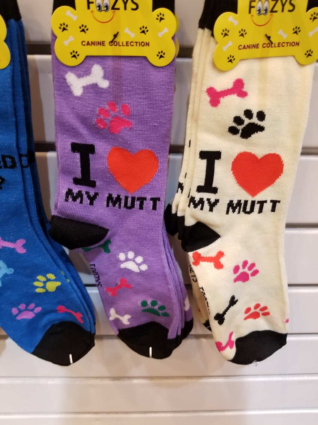 Dog Socks I Love My Mutt