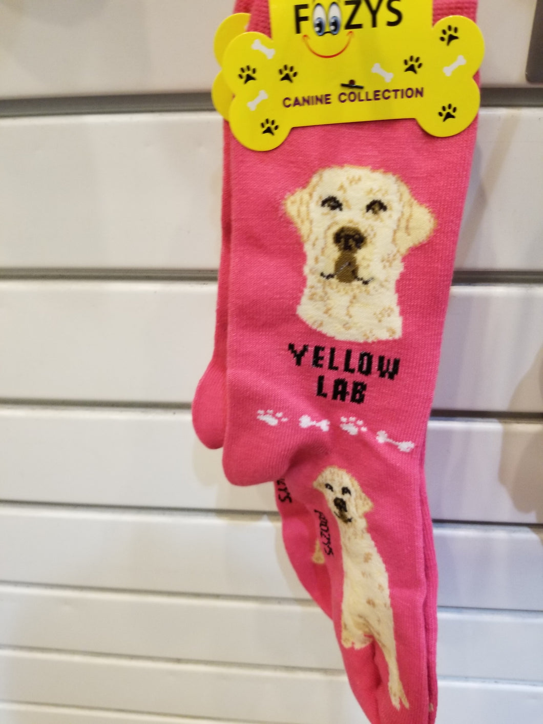 Dog Socks Yellow Lab