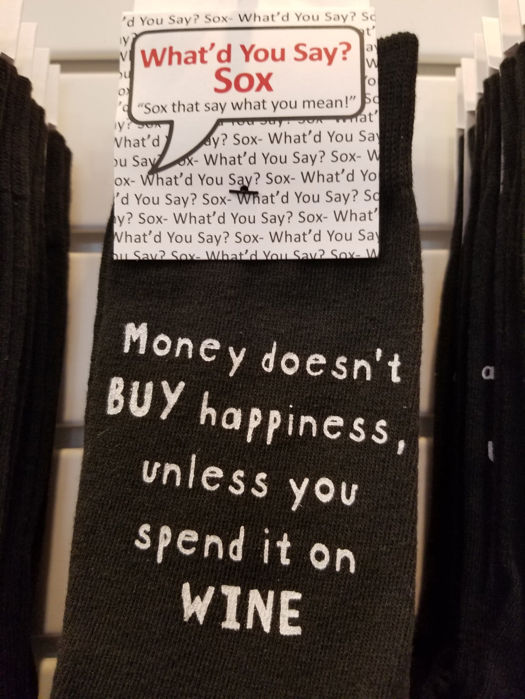 Money doesn't buy happiness - Sox