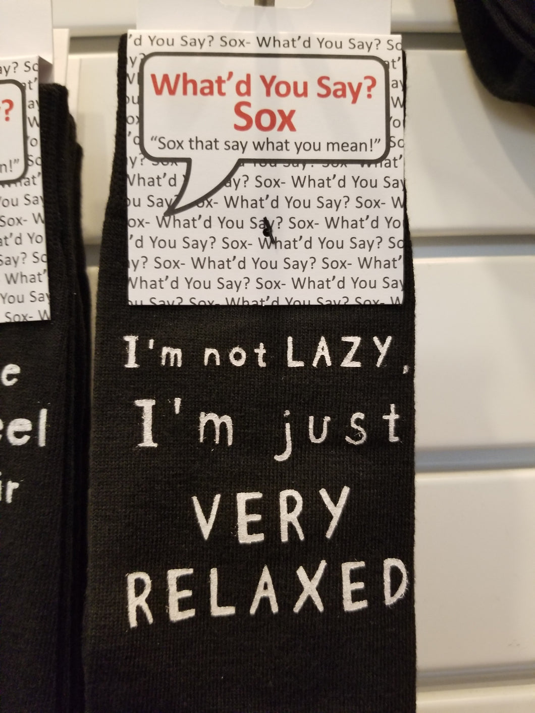 I'm not lazy - Sox