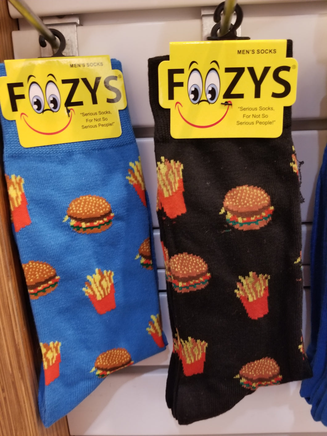 Burger & Fries Socks - Mens