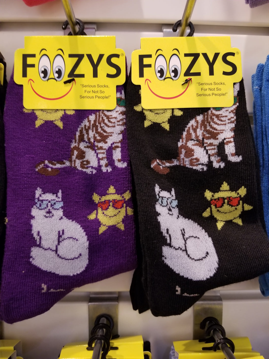 Sunny Cat Socks - Womens