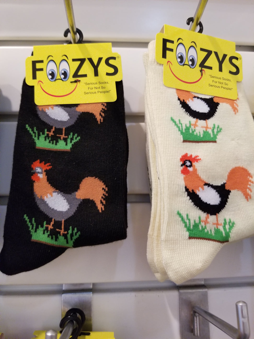 Rooster Socks - Womens