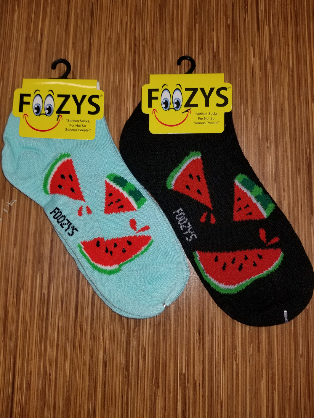 Watermelon No Show Socks