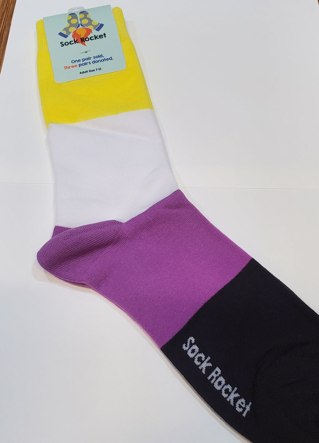 Non-Binary Pride Socks